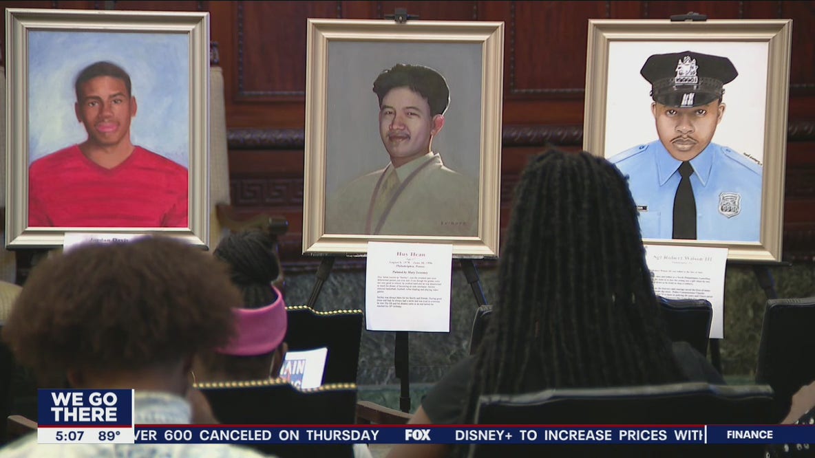 City Hall art exhibit displays stories of “co-victims” of Philadelphia gun violence